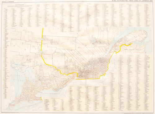 Rural Municipalities – Great Lakes – St. Lawrence Area